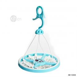 迪樂(lè)圓形曬衣架(16夾)