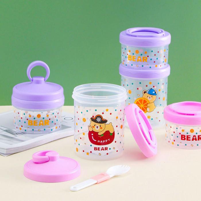 便攜密封儲物罐(二層/三層)