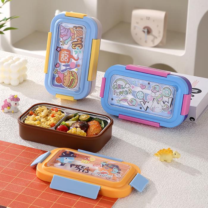 星樂卡通便當(dāng)盒PP款74