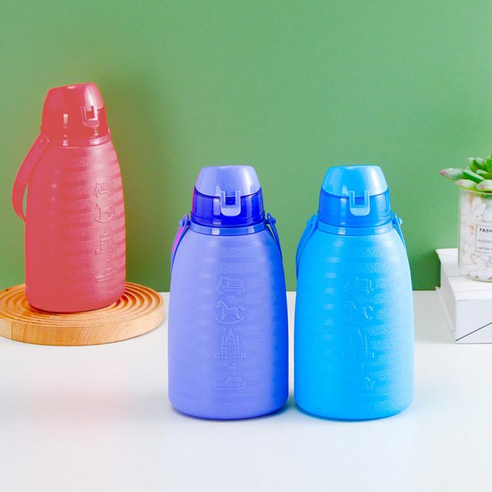 童趣帶提手A形吸管杯(